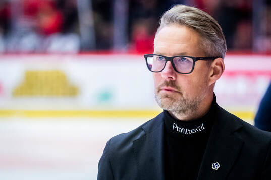 Leksands tränare Johan Hedberg