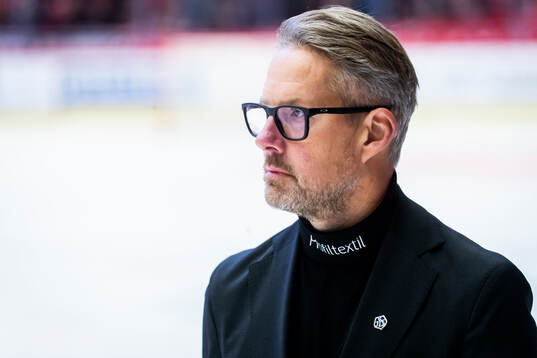 Leksands tränare Johan Hedberg