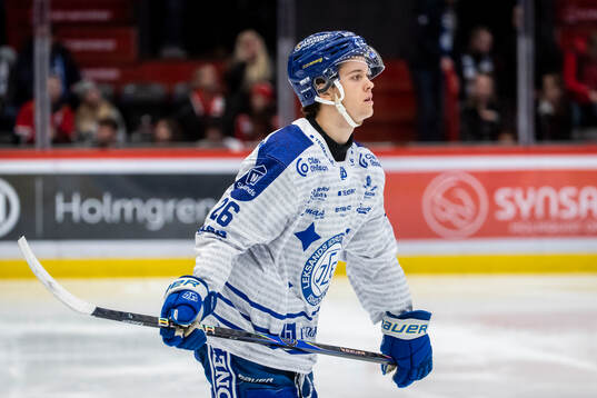 Leksands Zaki Crookes deppar