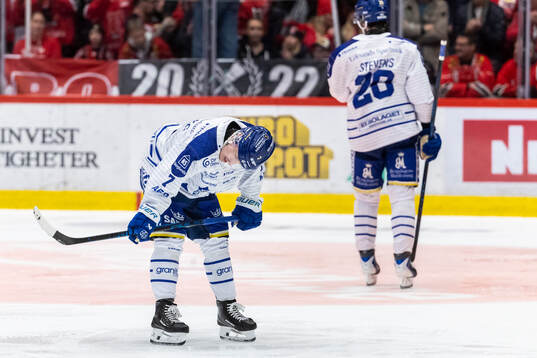 Leksands Marcus Karlberg deppar