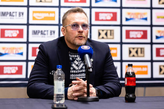 Växjös assisterande tränare Joakim Fagervall på