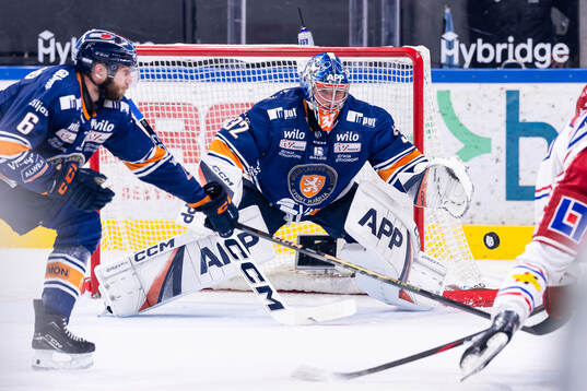 Växjös målvakt Ludvig Persson