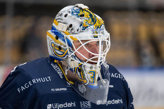 HV71s målvakt Felix Sandström