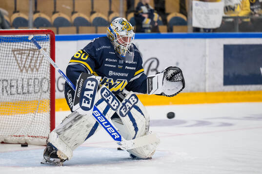 HV71s målvakt Felix Sandström