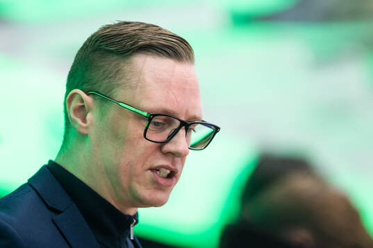 Djurgårdens tränare Robert Kimby