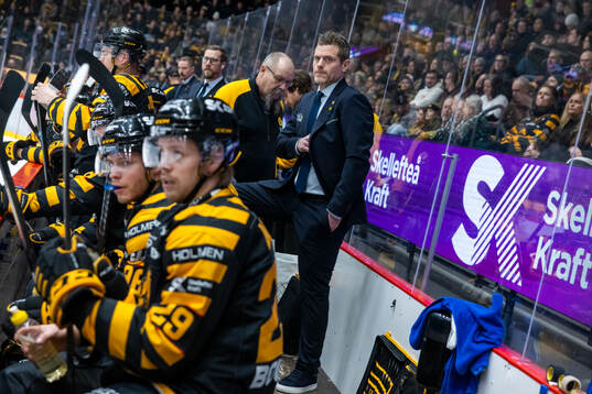 Skellefteås tränare Daniel Hermansson