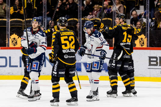 Skellefteås Lars Bryggman jublar