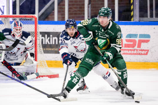 Linköpings Markus Ljungh och Färjestads Marian Studenic
