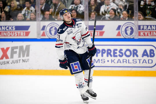 Linköpings Eskild Bakke Olsen deppar