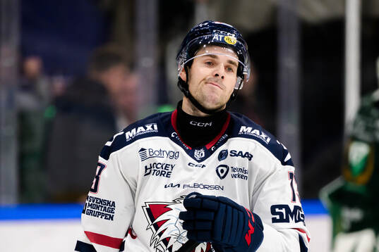 Linköpings Nicholas Shore deppar