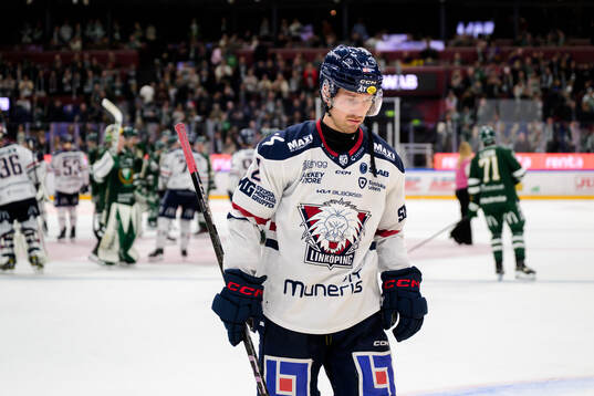 Linköpings Rasmus Rissanen deppar