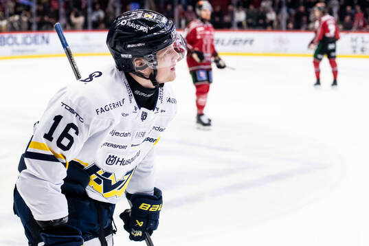 HV71s Linus Lindström jublar