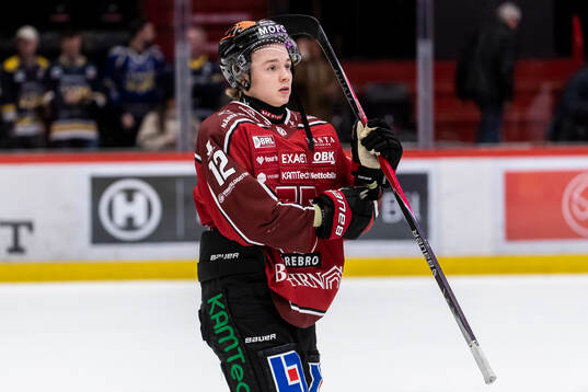 Örebros Noah Steen deppar