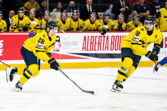 Eric Nilson and Victor Eklund of Sweden