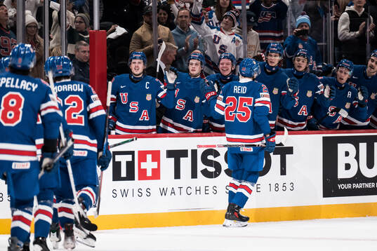 Chase Reid of USA celebrates