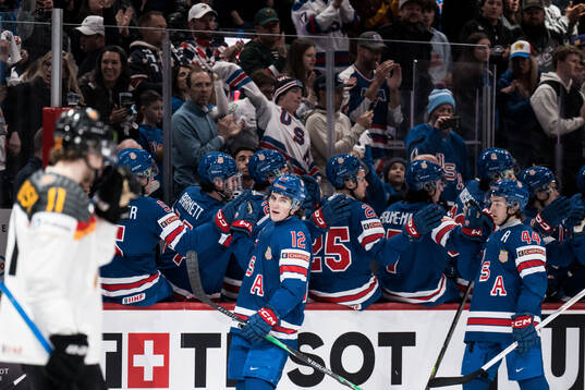 Will Zellers of USA celebrates