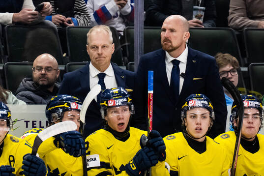 Head coach Magnus Hävelid and assistant coach Gereon