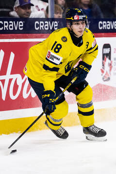 Victor Eklund of Sweden