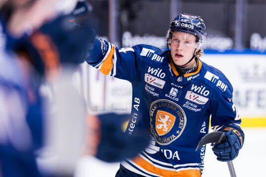 Växjös Karl Henriksson jublar