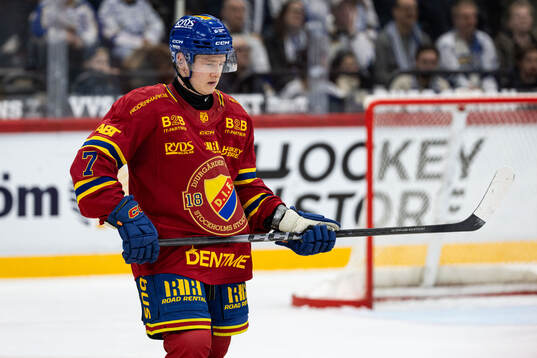Djurgårdens Joseph Snively deppar
