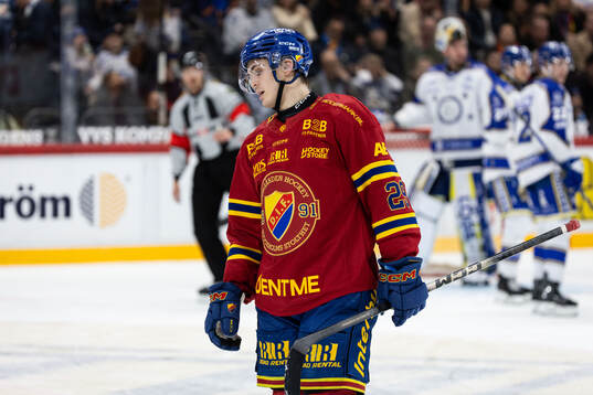 Djurgårdens Håvard Salsten deppar