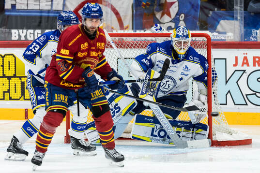 Leksands målvakt Marcus Gidlöf