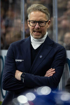 Leksands tränare Johan Hedberg