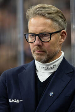 Leksands tränare Johan Hedberg