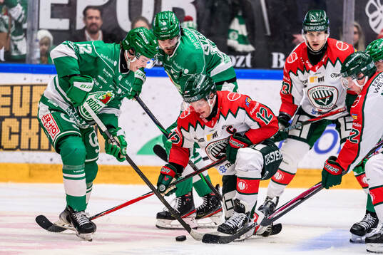 Rögles Felix Nilsson och Frölundas Max Friberg