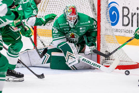 Rögles målvakt Arvid Holm