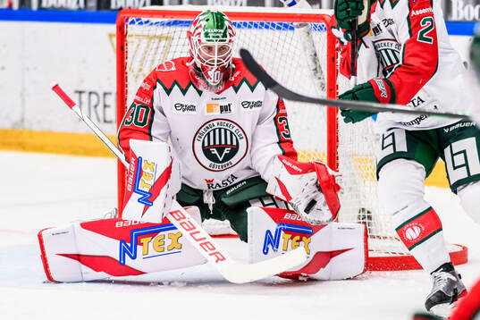 Frölundas målvakt Tobias Normann