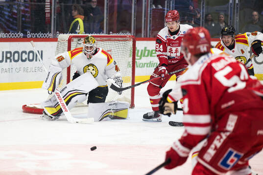 Brynäs målvakt Damian Clara