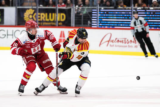 Timrås Lukas Pilö och Brynäs Anton Rödin