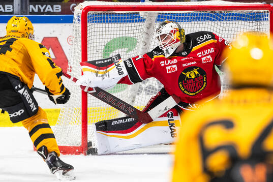 Luleås målvakt Joel Lassinantti
