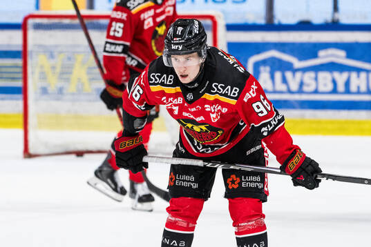 Luleås Pontus Andreasson deppar