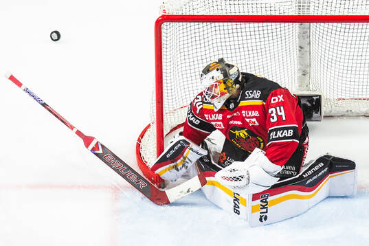 Luleås målvakt Joel Lassinantti