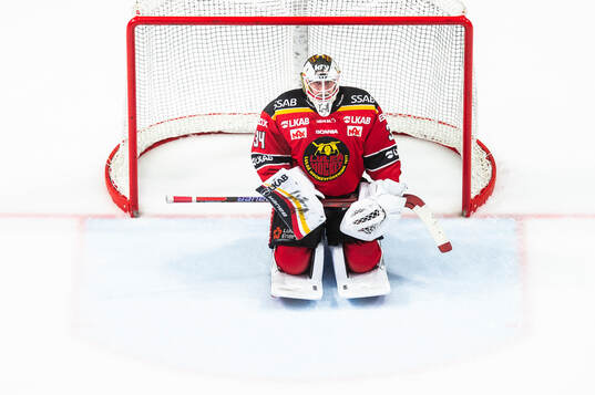 Luleås målvakt Joel Lassinantti