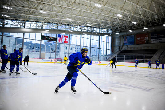 Ivar Stenberg of Sweden at a practice session