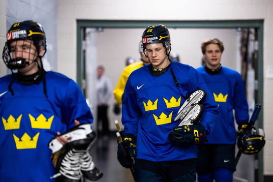 Eddie Genborg of Sweden at a practice session