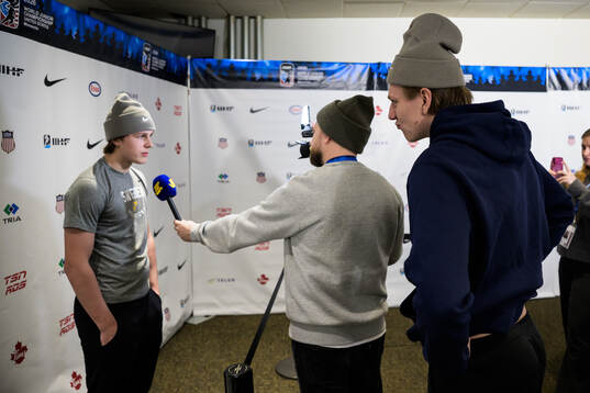 Ivar Stenberg and Jack Berglund of Sweden