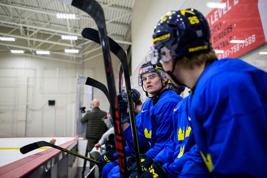 Felix Carell of Sweden at a practice session