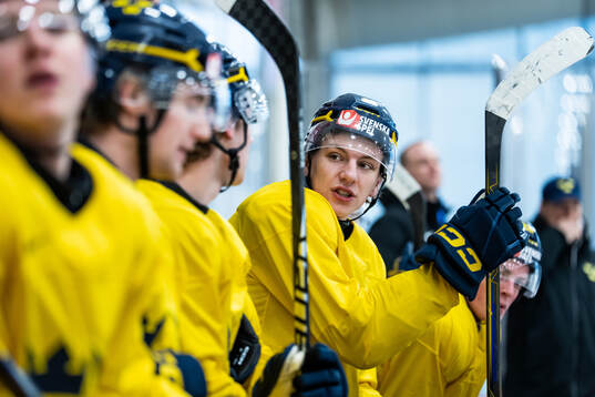 Jack Berglund of Sweden at a practice session