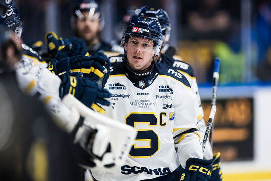 Södertäljes Patrik Zackrisson jublar