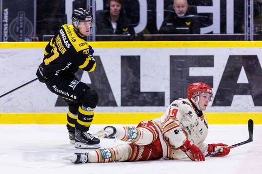 Västerås Carl Jakobsson och Kalmars Eddie Levin