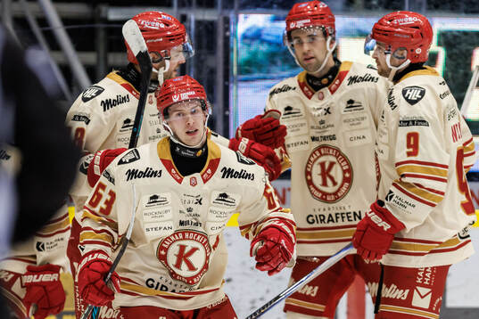 Kalmars Matt Fonteyne jublar