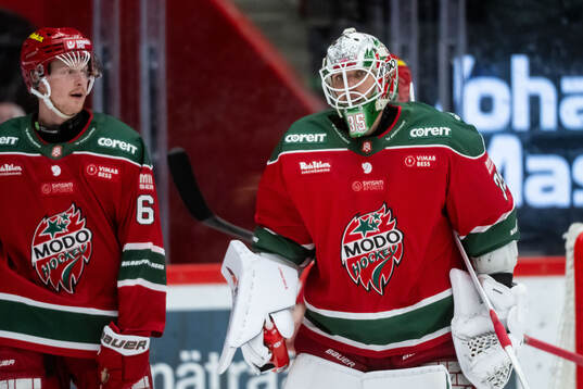 Modos målvakt Adam Werner