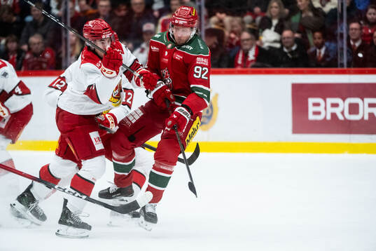 Almtunas Gustav Meijer och Modos Jesper Olofsson