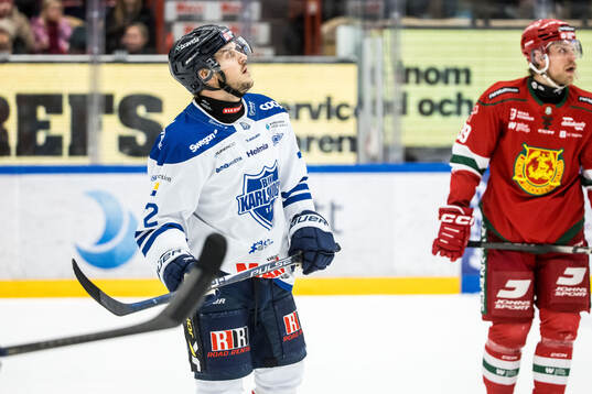 Karlskogas Viktor Lennartsson deppar
