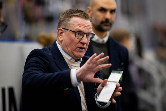 Björklövens tränare Magnus Bogren