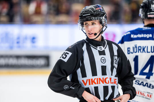 Linjedomare Anna Hammar